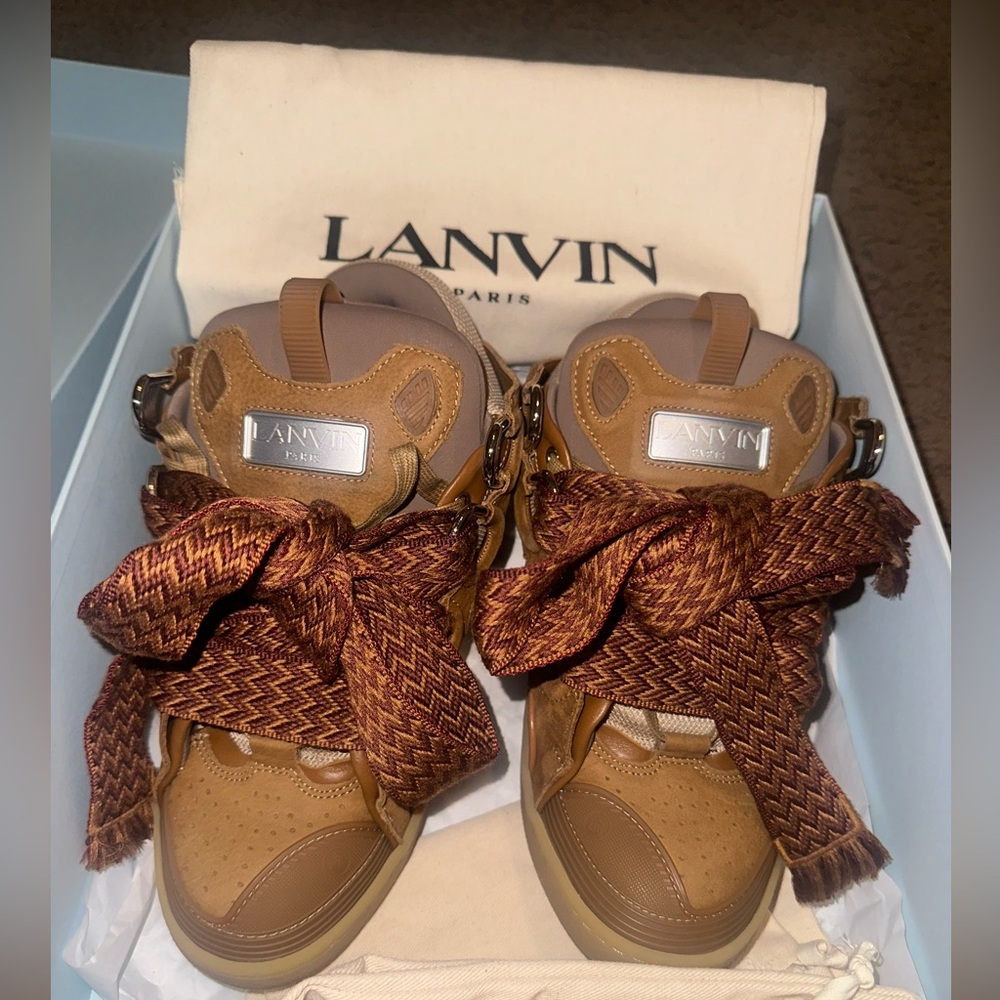 Lanvin Curb Sneakers